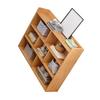 Bedside Table Simple Multi Compartment 10 Cube Open Storage Organizer Thickened Density Board Long