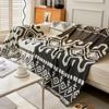 Bohemian Full-cover Sofa Cover Four Seasons Universal Chenille Dustproof Couch Cloth Double-sided Jacquard Nap Blanket for Chair