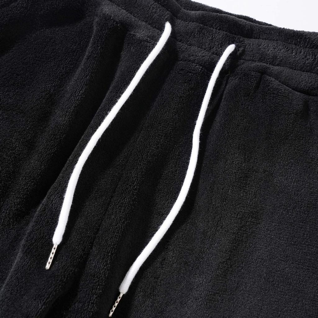 Men's Color Hooded Pullover Sweatshirt With Letter Printed Pants Set