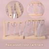 T/L-Shaped False Nail Art Color Card Display Stand Gel Polish Template Nail Art Tips Sample Stand Nail Polish Practice Shelf
