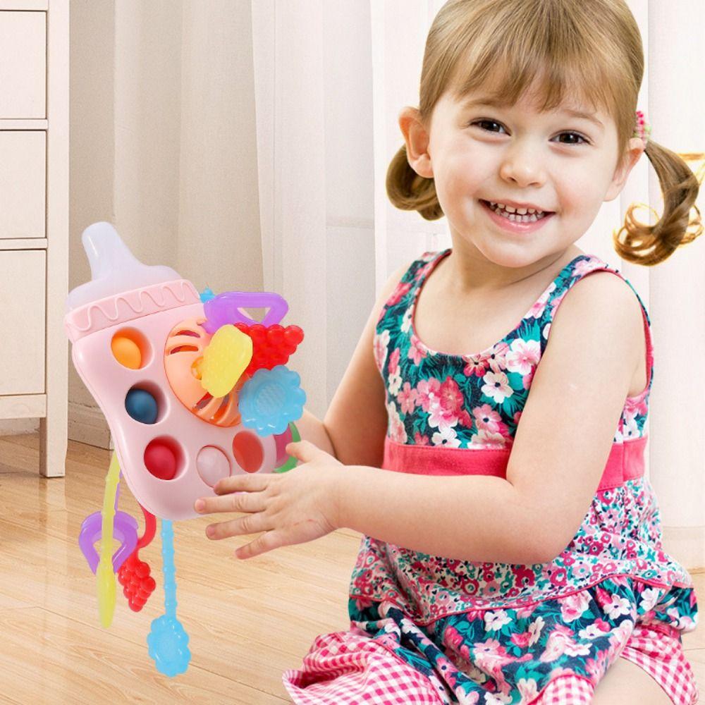 Feeder Baby Hand Ball Spielzeug Pädagogische Manhattan Greifball Baby Entwicklungsspielzeug