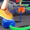 Kids' Foot-Operated Flashing Rocket Launcher Toy
