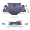 Cross-shaped Memory Foam Neck Pillow - Sleep Aid with High/Low Support