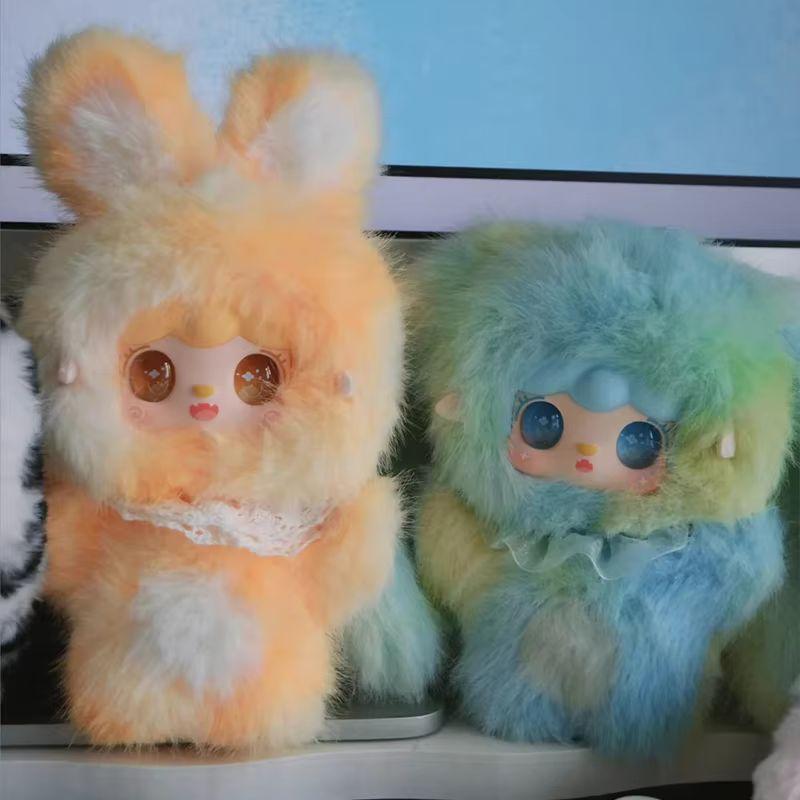 In Stock Yooki Hopping Bunny Series Vinyl Plush Blind Box Bag Pendant Decoration Trendy Toy Mystery Box Birthday Christmas Gifts