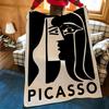 Artist P-Pablo P-Picasso Throw Flannel Cozy Print Blanket, Portable, Durable Machine Washable cute Cool