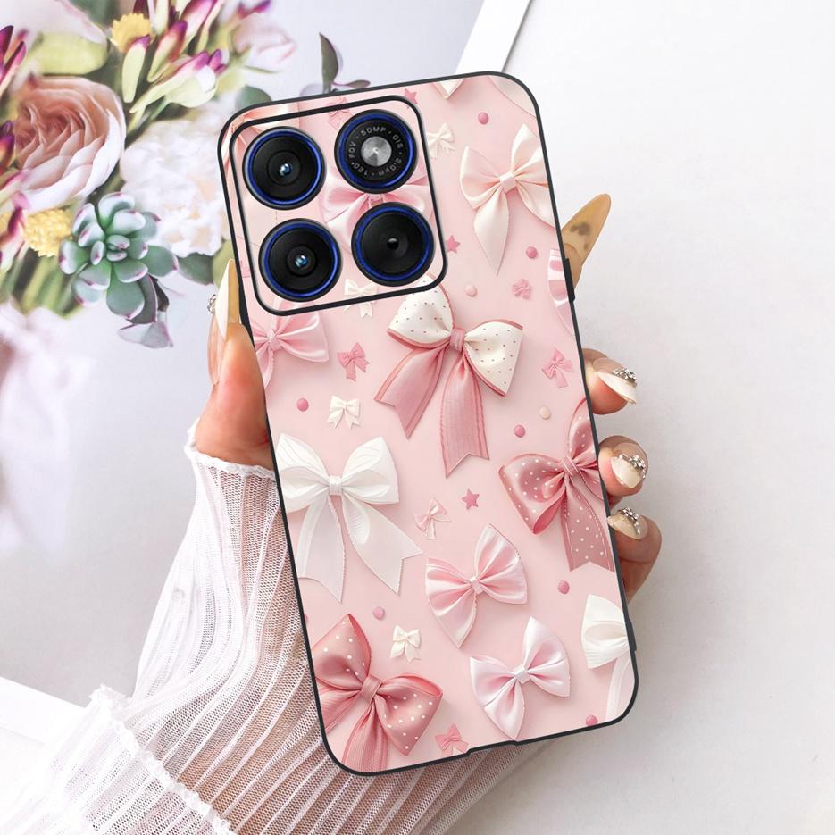 For Motorola Edge 70 Case XT2601-2 Luxury Butterfly Painted Cover Soft Silicone Case For Motorola Edge 70 Fusion Edge70 5G Shell