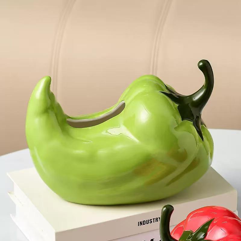 2026 Cute Cartoon Silicone Tissue Box and Ornament for Living Room