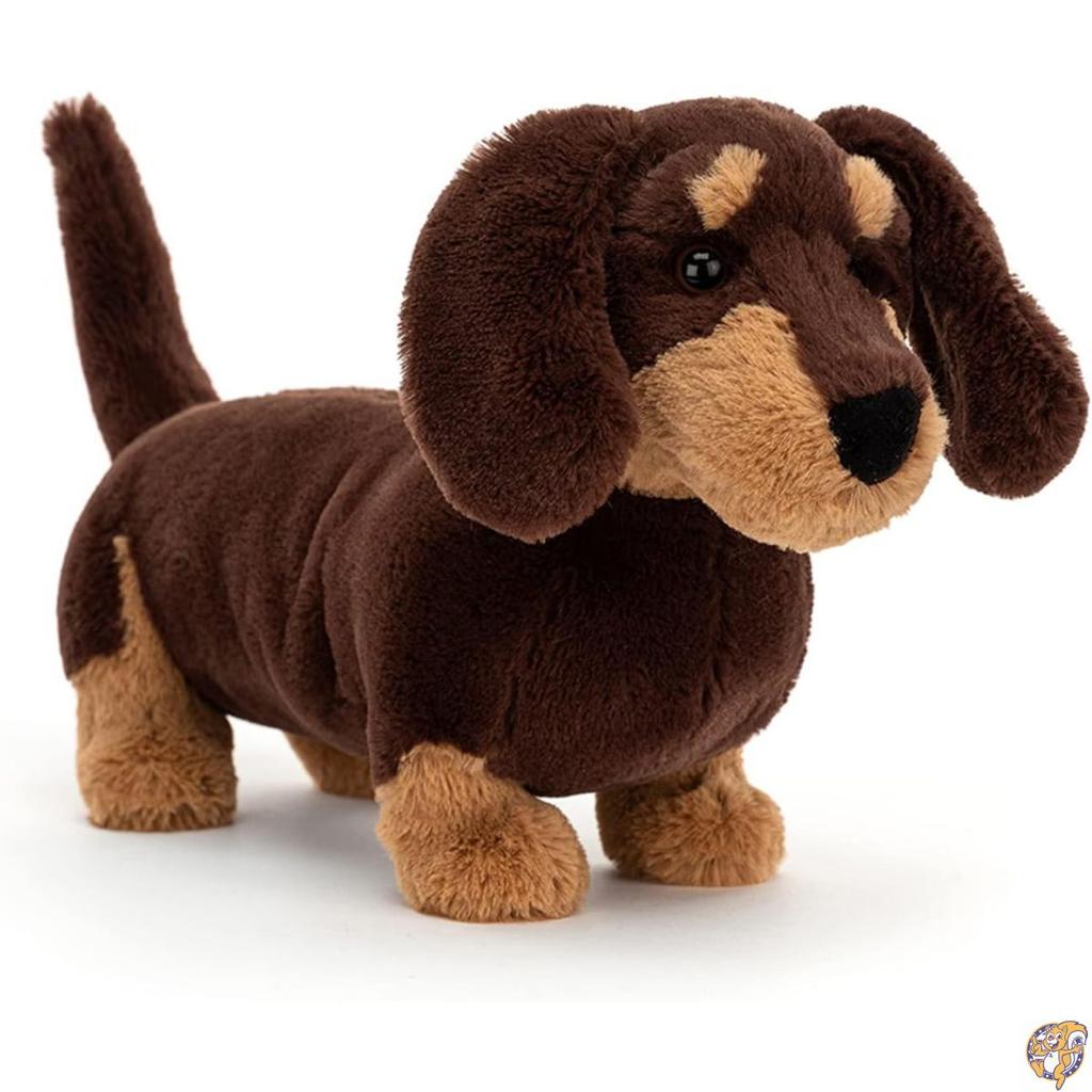 Jellycat Otto Dachshund Salsiccia Cane Salsiccia Peluche Grande