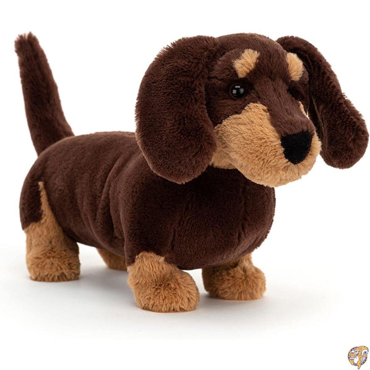 Jellycat Otto Sausage Dachshund Wiener Dog Stuffed Animal Large