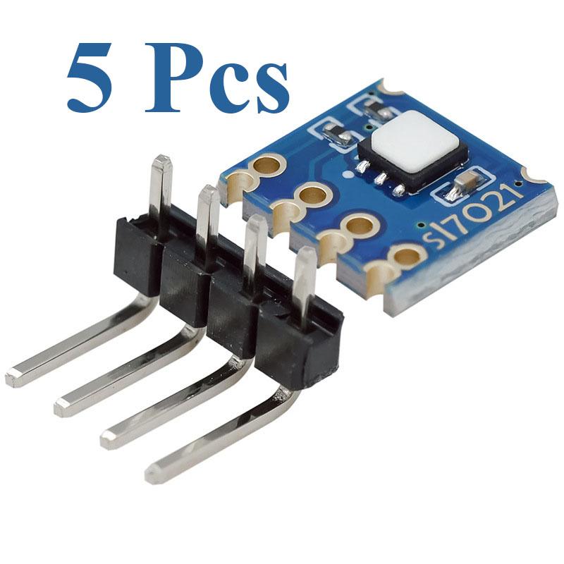 1~50Pcs Si7021 High Precision Temperature and Humidity Sensor Module Industrial Grade SI7021-A20-GM1R I2C Communicati Interface