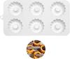 6 Hole Cake Mold Chocolate Mousse DIY Cakes Silicone Molds Candy Making Supplies Dessert Cake Decorating Tools Bakeware
