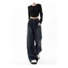 Y2K Vintage High Waist Harajuku Loose Jeans Pants Korean Fashion Women's Grunge Wide Leg Oversized Denim Trouser Female Clothes
