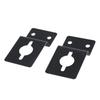 Pack Of 2 Speaker Wall Mount Brackets Slim Design Speaker Mounting Rack For Universal Compatibility Holds Up To 33Lbs