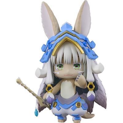 Nendoroid Made in Abyss Golden Land of Retsu Sun Nanachi Novo traje Ver. Figura móvel pintada de plástico sem escala