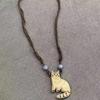 Multifuntional Cats Shape Necklace Adjustable Chain Necklace Elegant Pendant Necklace for Fashionable Lover Present