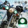 X-STYLE U7 Motorcycle Fog Lamp, 2 Modes, White + Green Squid Ring, LED Headlight,