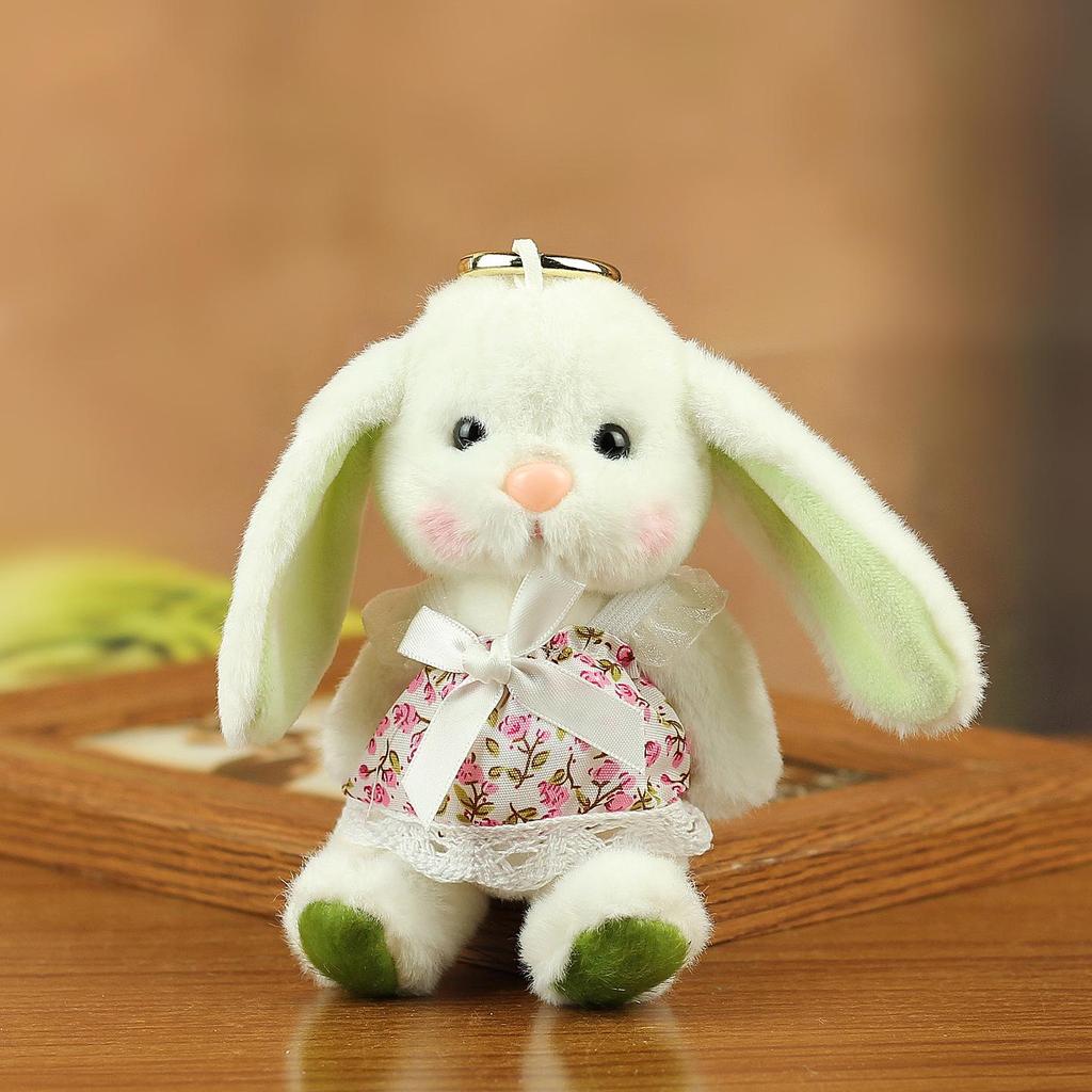 Red Rabbit Plush Keychain: Cute Pendant & Hanging Ornament
