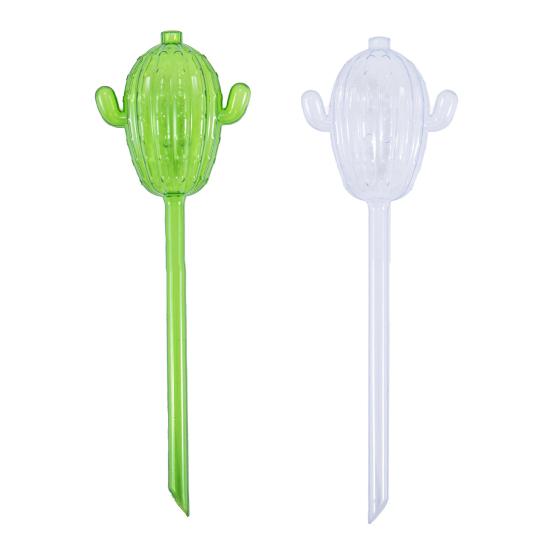 Cactus Watering Globes Plant Self Watering Bulbs Transparent Automatic Watering Globes for Indoor Outdoor Plants Home Gardening