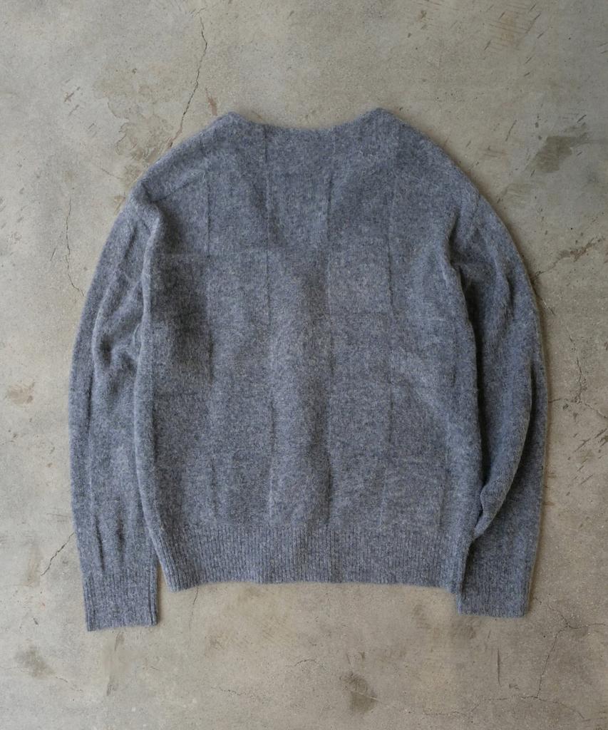 Slowacid Textured Block Cardigan [Gray]