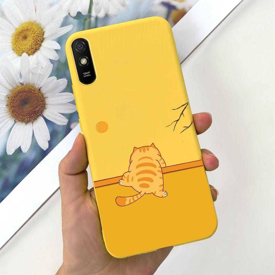 For Xiaomi Redmi 9A Case Redmi 9AT Cover Fashion Landscape Moon Soft Silicone Slim Funda For Xiaomi Redmi 9i Redmi9i Sport Coque