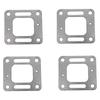 Latest-For Mercury Mercruiser V6 V8 Bravo Exhaust Elbow Risers 4 Pack 18-0897 Gasket Replace 27-863724 27-41813