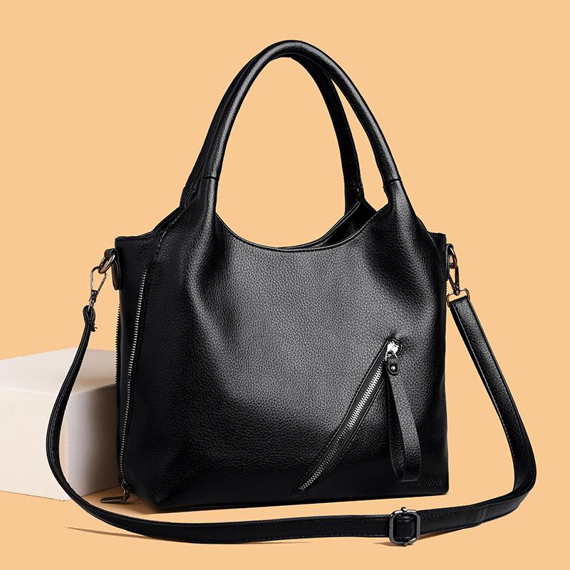 Stylová a jednoduchá velkokapacitní taška přes rameno Crossbody pro dojíždění Tote taška