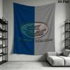 Arazzo da Parete Personalizzato FC Hansa Rostock Appeso Estetico alla Parete Coperta in Tessuto Stampato Arazzi Decorativi per Camera da Letto Soggiorno Decorazioni per la Casa