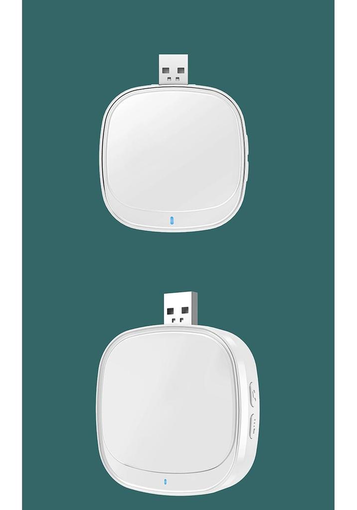 Smart Wireless USB Doorbell with Long-Range Reminder and Flashing Ring for Elderly Assistance