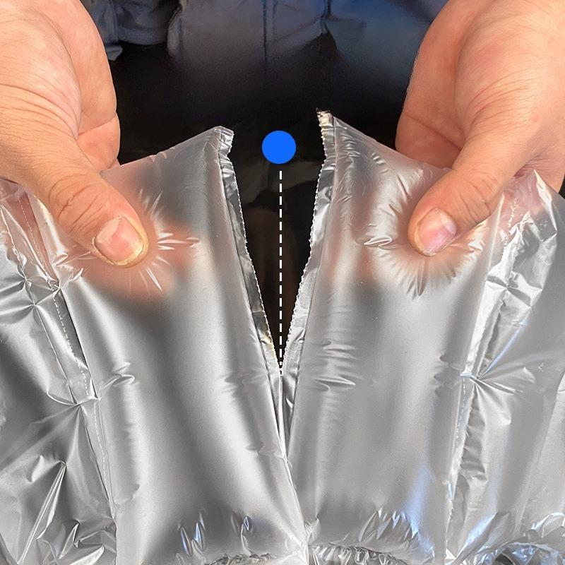 300m Logistics Express Packaging Inflatable Pillow Packaging Buffer Filling Bag Anti Vibration Air Cushion Film Bubble Pillow Various Specifications