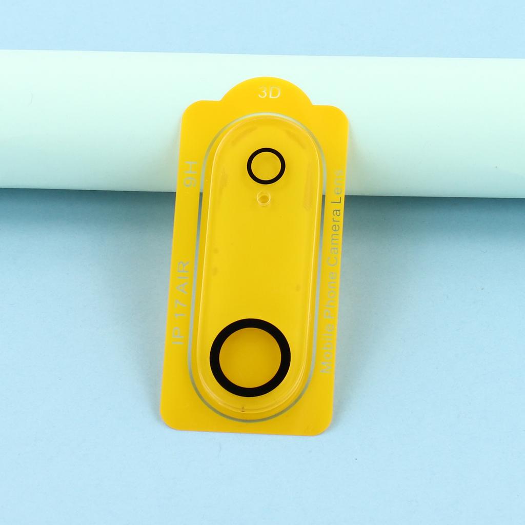2Pcs For iPhone 17 Air Camera Lens Protector Silk Printing Lens Film 3D Arc Edge
