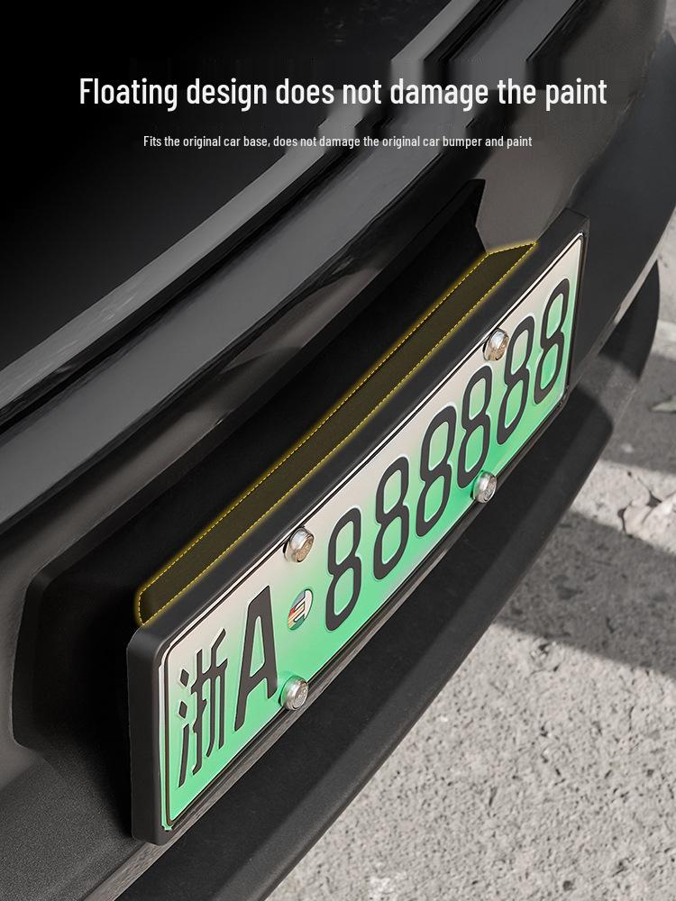 3W Full Coverage License Plate Frame for Tesla Model 3/Y (Refresh)