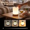LED Night Light, RGB Table Lamp with Touch Control, Rechargeable 5000mAh Battery, Warm White+RGB+Dynamic+SOS Modes,