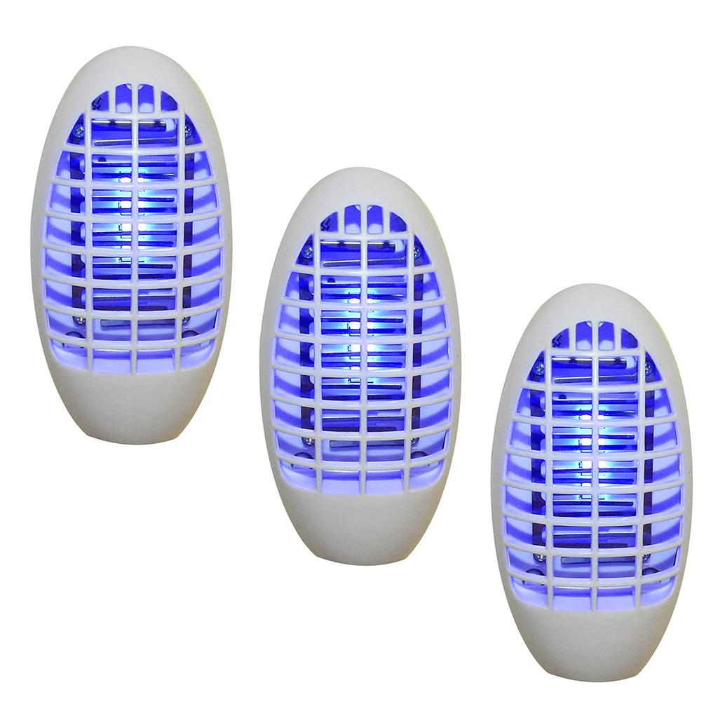 3x UV Socket Mosquito Insect Mosquito Plug Insect Lamp