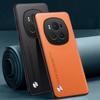 Luxury PU Leather Case For Honor Magic 6 Pro 6Pro Back Cover Shockproof Protection Silicone Phone Case For Honor Magic6 Pro 5G