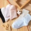 Langsha Women's 100% Cotton Mid-Calf Socks
