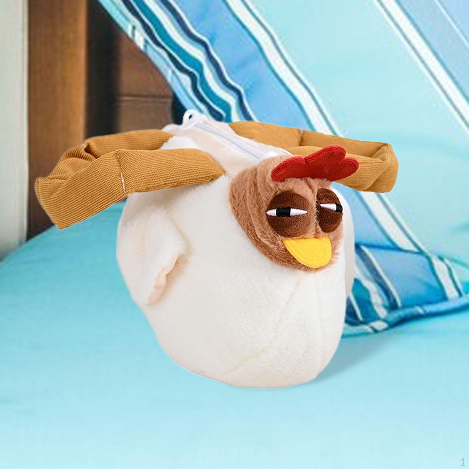 

Куриная сумка с милым животным на молнии для вечеринок на открытом воздухе, в помещении, для путешествий, отдыха no shoulder strap