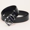 Womens Genuine Leather Belt With Pin Buckle Slim Fit Casual Vintage Waistband Jeans Trousers