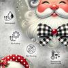 Santa Claus Christmas Metal Wall Art Vintage Iron Sign Indoor Outdoor Holiday Decor