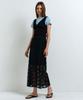 RAVEROUS Lace Long Skirt_Black