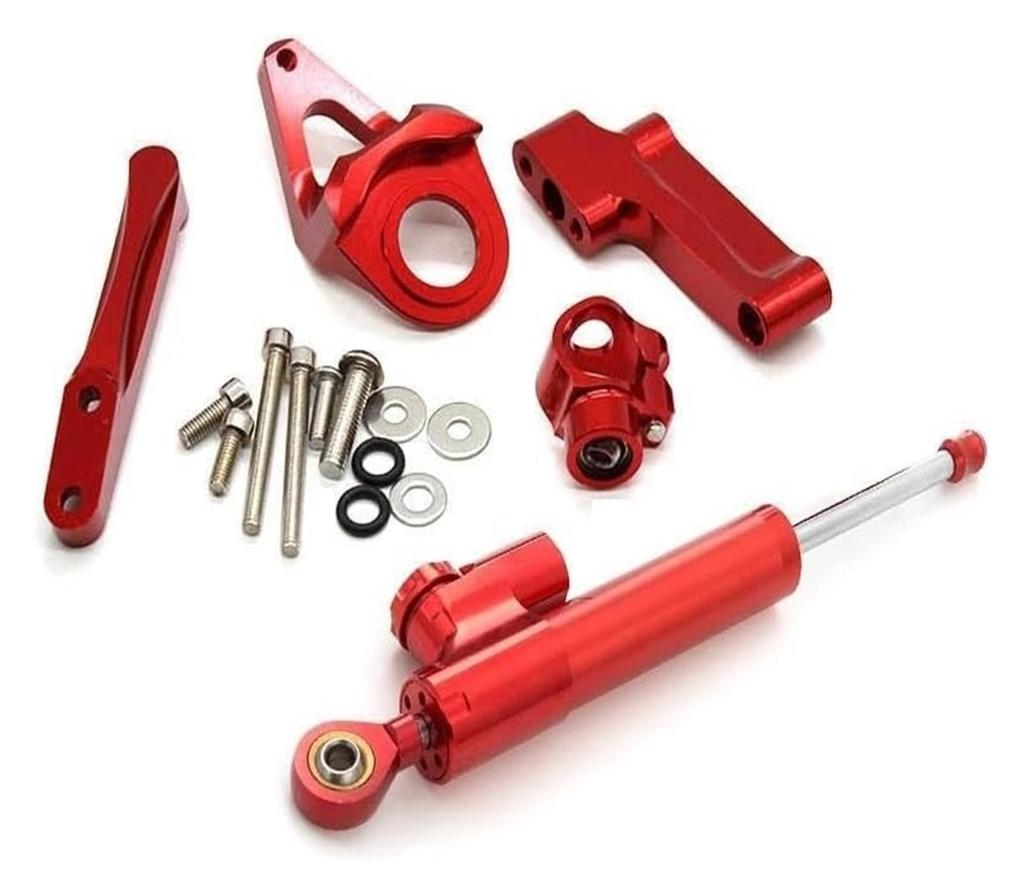 Damper Stabilizer for Suzuki GSX1300R Hayabusa 1300 1998-2019 Motorcycle Steering Damper Stabilizer Mount Bracket Kit Stabilizer Damper Set 1