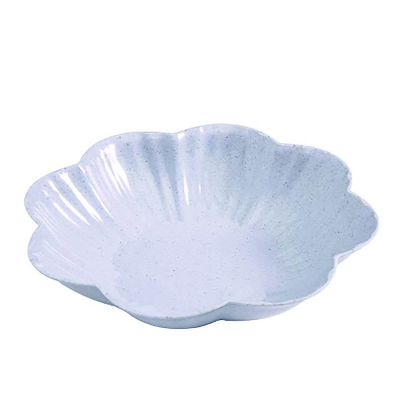 Plum Blossom Shape Fruit Plastic Plate Bowl Candy Melon Snack Nut Box Living Room Home Decoration