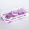 12 Clips Home Use Sock Drying Clip Multifunctional Cloth Hanger Folding Traveling Best Clothes Drying Rack Laundry Hanging Rack
