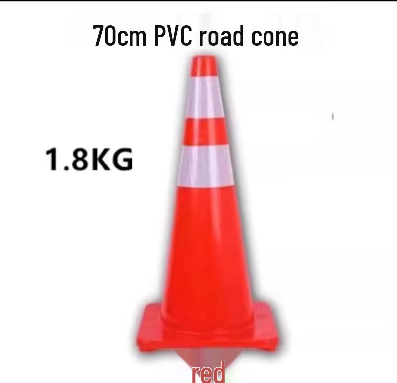 70cm PVC Reflective Traffic Cone
