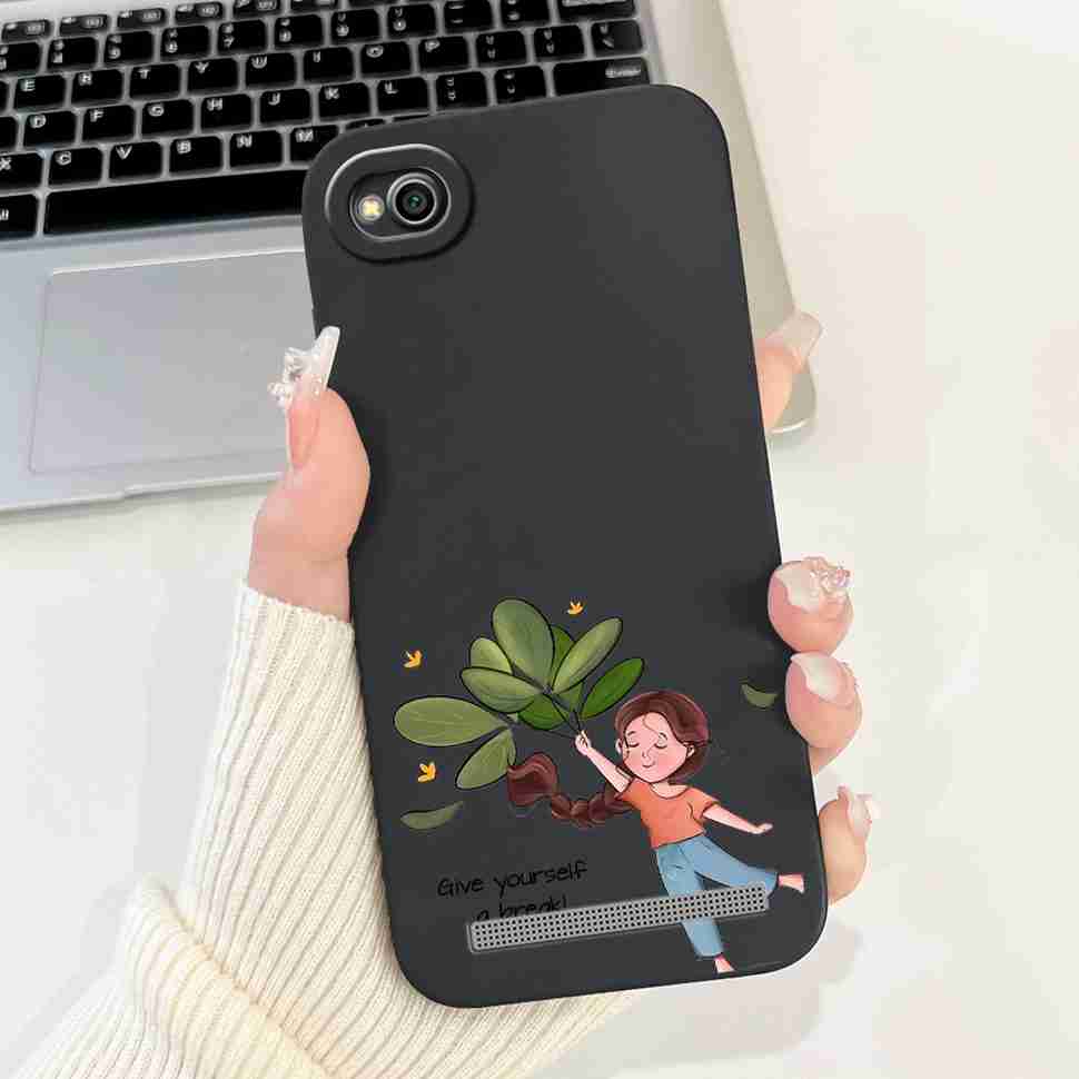 For Xiaomi Redmi 5A MCG3B Case Colorful Flowers Soft Silicone Cover For Redmi 5A redmi 5a MCG3B 5.0" Cute Rabbit Bumper Shell