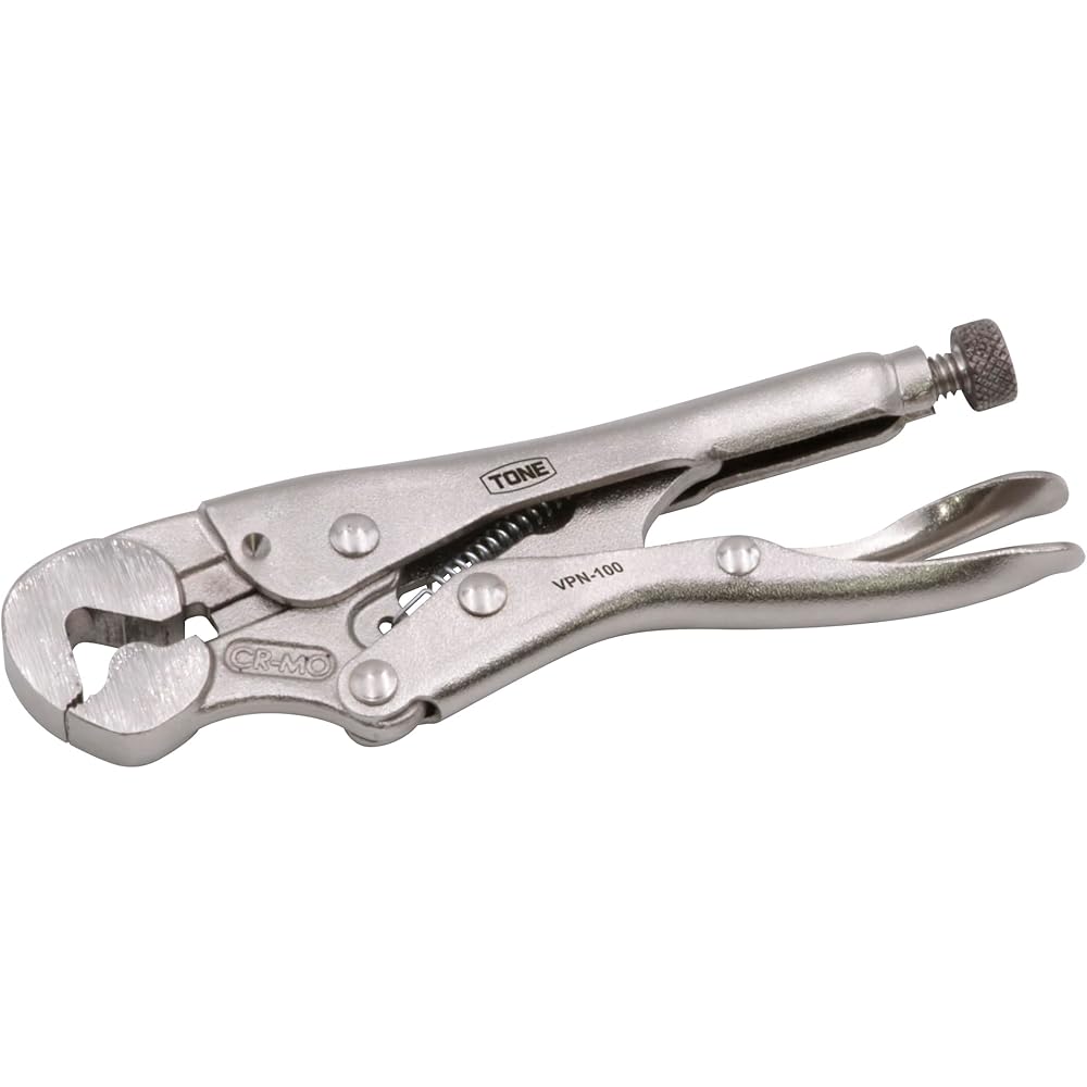 

Tone Grip Pliers Nut Lock VPN-100 Durable Steel Construction Ergonomic Handle Tool