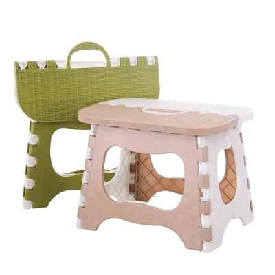 Kids Plastic Folding Stool Outdoor Activities Portable Baby Chair Thick Home Space-saving Lightweight Fishing Chair