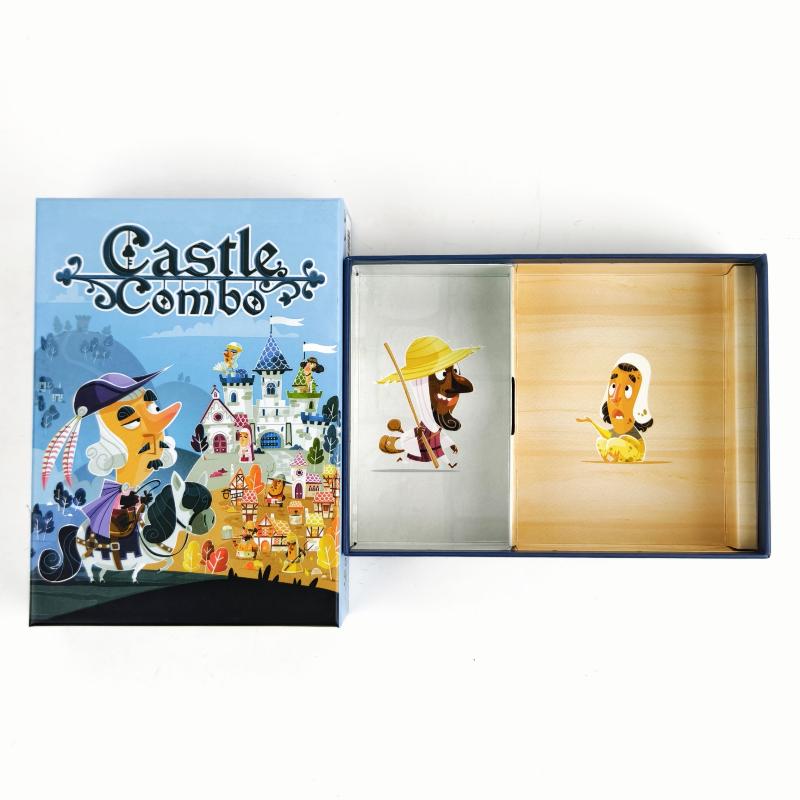 

Настольная игра Castle Combo 2-5 игроков Английская версия Стратегическая игра для вечеринки/семейного стола Карточные игры
