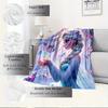 1PC Throw Blanket - Soft and Cozy Bed Coverlet for Winter Warmth, Perfect as a Gift or Home Decor Accessory with Elsa