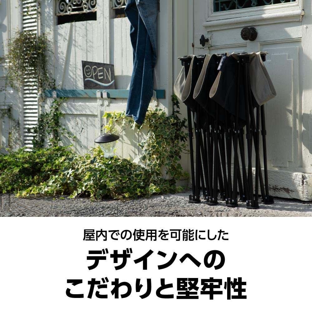 Kamakura Tenmaku GL COT Cot No Assembly Required Tent Bed Outdoor Camping Bench Settee Steel Frame Bias Cut Fabric Interior Tote Bag with Storage Bag