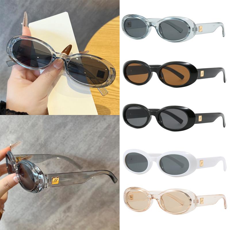 1/5pcs Fashion Oval Sunglasses Women Men UV400 Outdoor Riding Cycling Shades Punk Brand Sun Glasses Goggles